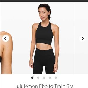 Lululemon Ebb To Train Bra